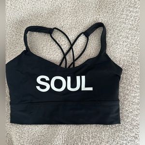 LULULEMON x Soulcycle longline bra